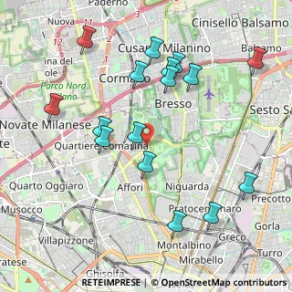 Mappa Via Giuditta Pasta, 20161 Milano MI, Italia (2.18313)