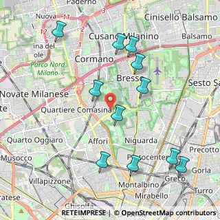 Mappa Via Giuditta Pasta, 20161 Milano MI, Italia (2.20727)