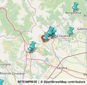 Mappa Via dei Giovani, 13888 Mongrando BI, Italia (25.56188)