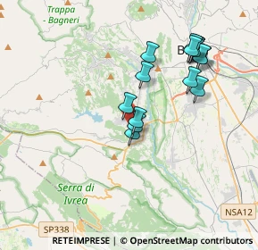 Mappa Via dei Giovani, 13888 Mongrando BI, Italia (3.63938)