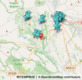 Mappa Via Mombarone, 13888 Mongrando BI, Italia (3.911)