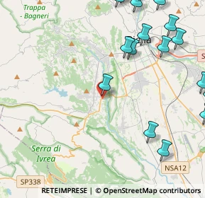 Mappa Via Mombarone, 13888 Mongrando BI, Italia (6.3875)