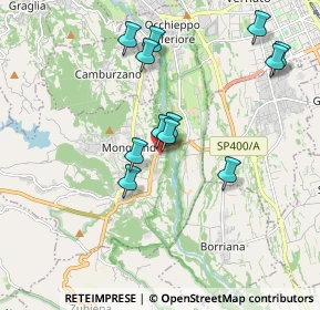 Mappa Via Mombarone, 13888 Mongrando BI, Italia (1.7775)