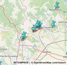 Mappa Via Mombarone, 13888 Mongrando BI, Italia (25.22625)