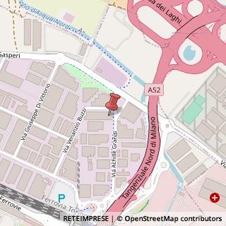 Mappa Via Achille Grandi, 6, 20017 Rho, Milano (Lombardia)