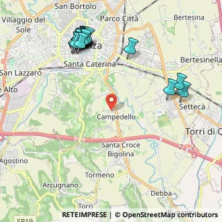 Mappa Via Vulcano, 36100 Vicenza VI, Italia (2.601)