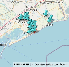 Mappa Via Airone, 30016 Lido di Jesolo VE, Italia (11.5065)