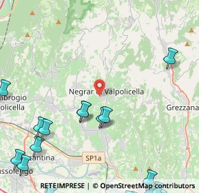 Mappa Via Crosara, 37024 Negrar VR, Italia (7.1945)