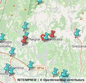 Mappa Via Crosara, 37024 Negrar VR, Italia (6.1635)