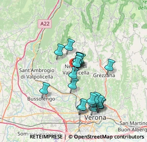 Mappa Via Crosara, 37024 Negrar VR, Italia (6.0135)