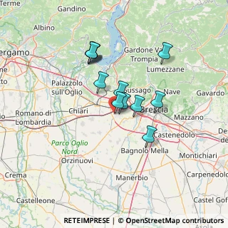 Mappa Via del Conte, 25039 Travagliato BS, Italia (11.0375)