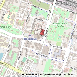 Mappa Via Malta, 6, 25124 Brescia, Brescia (Lombardia)