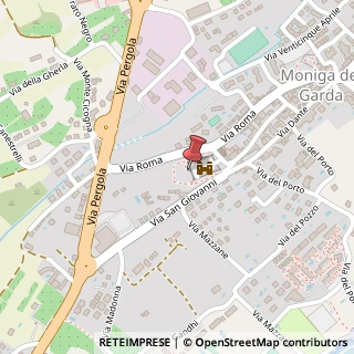 Mappa Via Santa Giulia, 71, 25080 Moniga del Garda, Brescia (Lombardia)