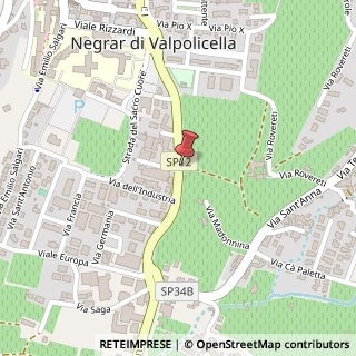Mappa Strada del Recioto, 17, 37024 Negrar, Verona (Veneto)