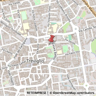 Mappa Piazza Mentana, 7/D, 24047 Treviglio, Bergamo (Lombardia)