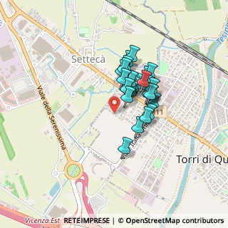 Mappa Via Giovanni Bellini, 36040 Torri di Quartesolo VI, Italia (0.28214)