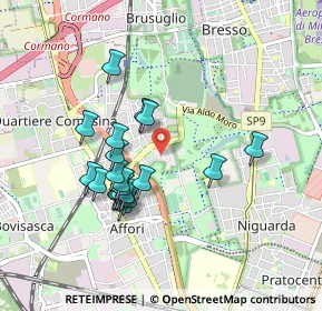 Mappa Via Alessandro Bisnati, 20161 Milano MI, Italia (0.8025)