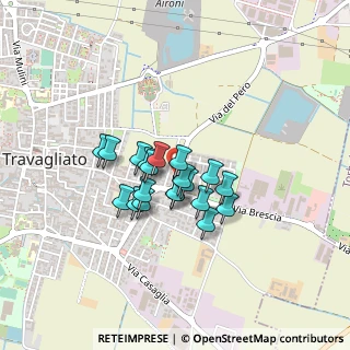 Mappa Travagliato, 25039 Travagliato BS, Italia (0.2845)