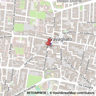 Mappa Piazza Cavour, 48, 25039 Travagliato, Brescia (Lombardia)
