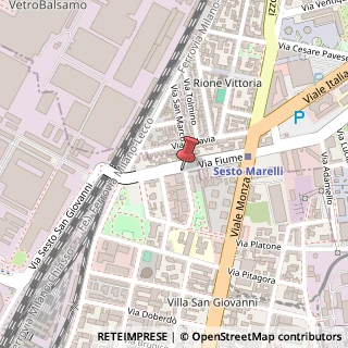 Mappa Via Privata Recanati, 5, 20126 Milano, Milano (Lombardia)
