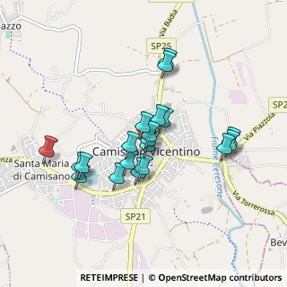 Mappa Via II Risorgimento, 36043 Camisano Vicentino VI, Italia (0.739)
