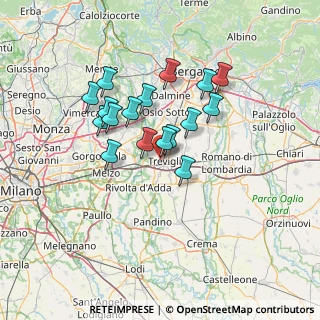 Mappa Via Milano, 24047 Treviglio BG, Italia (11.25765)