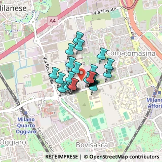 Mappa Via Alessandro Litta Modignani, 20161 Novate Milanese MI, Italia (0.22143)