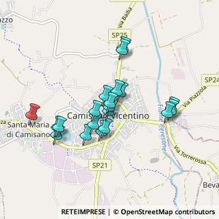 Mappa Camisano Vicentino, 36043 Camisano Vicentino VI, Italia (0.7475)
