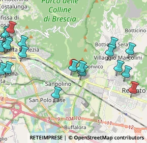 Mappa Via Bigio Savoldi, 25135 Brescia BS, Italia (2.7515)