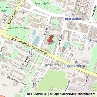 Mappa Via Rodi, 73, 25124 Brescia, Brescia (Lombardia)