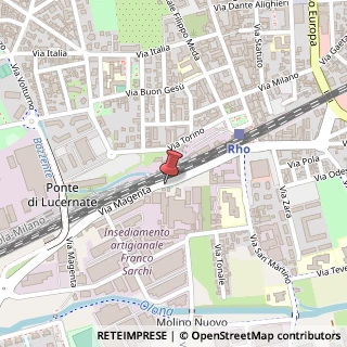 Mappa Via Magenta, 61, 20017 Rho, Milano (Lombardia)