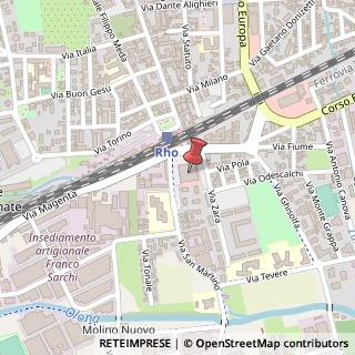 Mappa Via Magenta, 41, 20017 Rho, Milano (Lombardia)