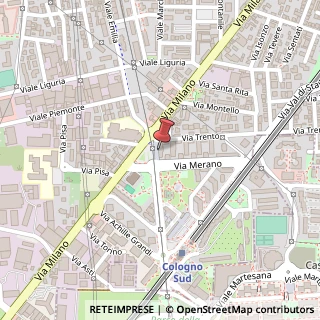 Mappa Via Papa Giovanni XXIII, 13, 20093 Cologno Monzese, Milano (Lombardia)