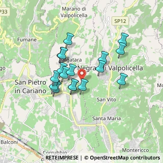 Mappa Via Monte Masua, 37020 Marano di Valpolicella VR, Italia (1.43294)