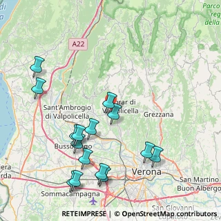 Mappa Via Monte Masua, 37020 Marano di Valpolicella VR, Italia (9.456)
