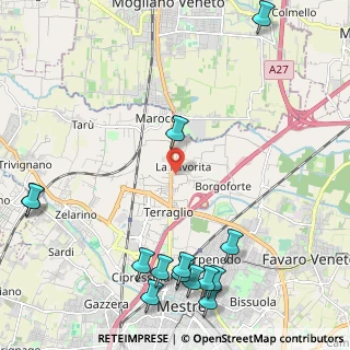 Mappa Via Ciro Menotti, 30174 Venezia VE, Italia (3.02429)