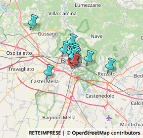 Mappa Via S.Zeno fr. n, 25124 Brescia BS, Italia (3.78667)