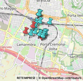 Mappa Via S.Zeno fr. n, 25124 Brescia BS, Italia (0.487)