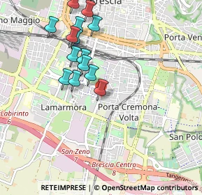 Mappa Via S.Zeno fr. n, 25124 Brescia BS, Italia (0.93357)