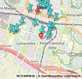 Mappa Via S.Zeno fr. n, 25124 Brescia BS, Italia (1.0565)