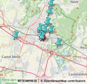 Mappa Via S.Zeno fr. n, 25124 Brescia BS, Italia (2.57)