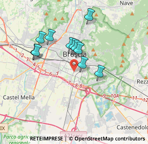 Mappa Via S.Zeno fr. n, 25124 Brescia BS, Italia (2.94636)