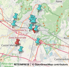 Mappa Via S.Zeno fr. n, 25124 Brescia BS, Italia (3.39769)