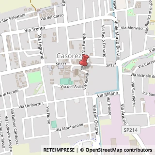 Mappa Piazza S Giorgio, 4, 20010 Casorezzo MI, Italia, 20010 Casorezzo, Milano (Lombardia)