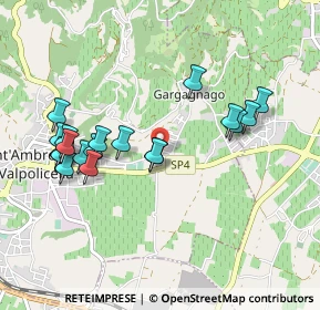 Mappa Via Pigna, 37015 Sant'Ambrogio di Valpolicella VR, Italia (0.973)