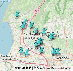 Mappa Via Pigna, 37015 Sant'Ambrogio di Valpolicella VR, Italia (6.99263)