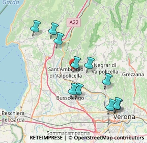 Mappa Via Pigna, 37015 Sant'Ambrogio di Valpolicella VR, Italia (7.67364)