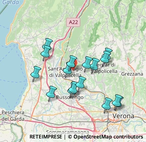 Mappa Via Pigna, 37015 Sant'Ambrogio di Valpolicella VR, Italia (6.57625)
