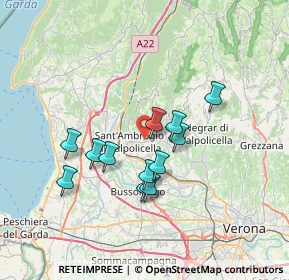 Mappa Via Pigna, 37015 Sant'Ambrogio di Valpolicella VR, Italia (5.83583)