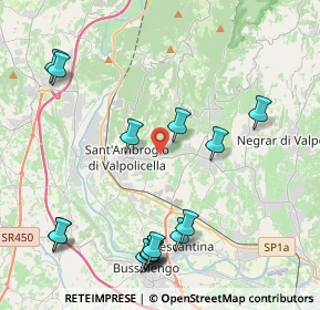 Mappa Via Pigna, 37015 Sant'Ambrogio di Valpolicella VR, Italia (4.906)